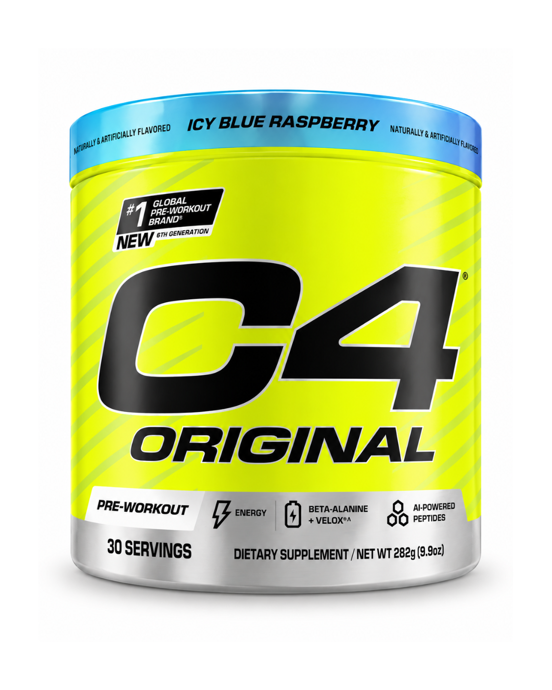 CEL C4 ORIGINAL PRE WORKOUT ICY BLUE RASPBERY 282G